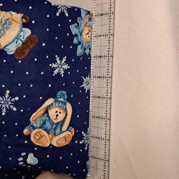 Snowflake * Teddybear Bunny Handbag Handmade Softform Machine Washable BG220 - Picture 10 of 13